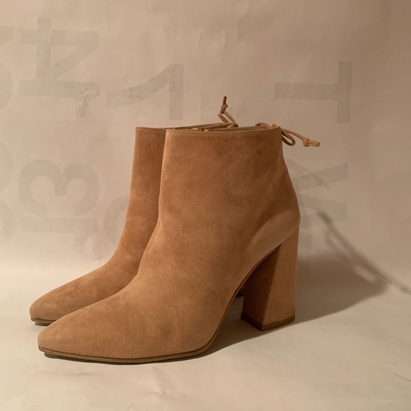 STUART WEITZMAN NWT SZ9.5 “Grandiose” suede ankle boot - Picture 6 of 9